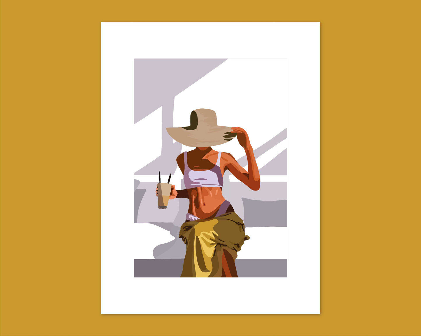 Posters de Mulheres Modernas - Arte Minimalista